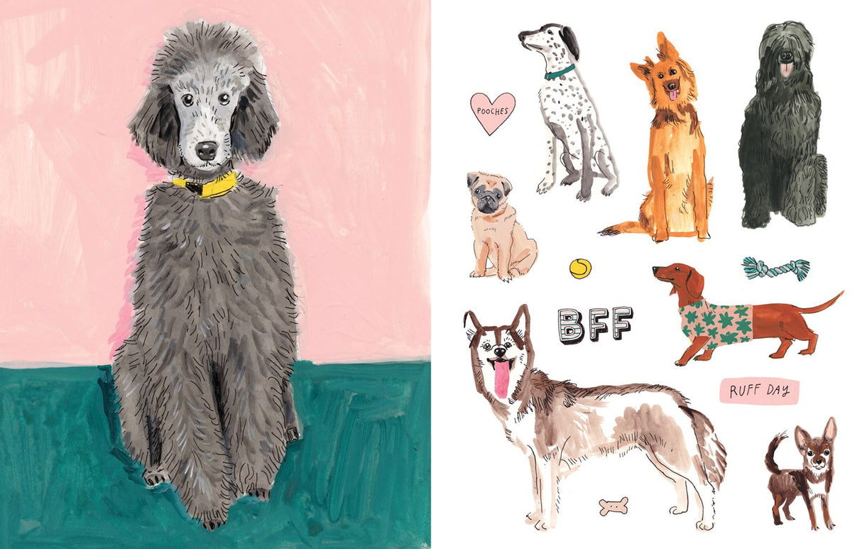 1000+ stickers from beloved illustrator and author Julia Rothman
Join illustrator Julia Rothman for a wild romp through her world of everyday objects, animals, and more.