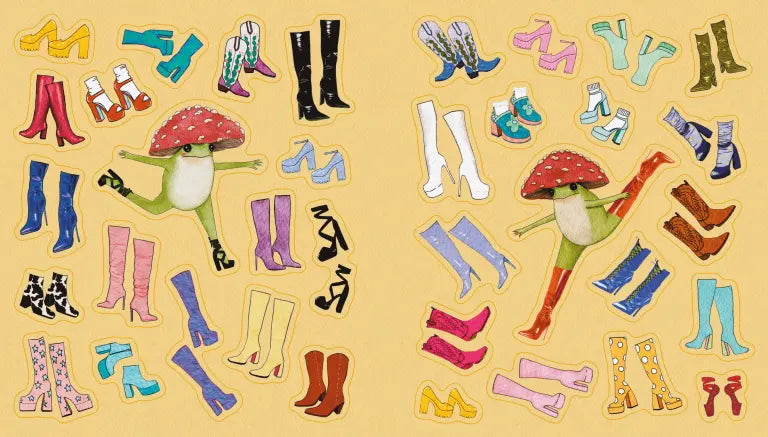 Meet The Little Frog, the adorable amphibian guide who’s hopped into the hearts of millions around the world. With friendly encouragement, sheer charisma, and a flair for fabulous footwear, the Little Frog is here to brighten your day, one sticker at a time.