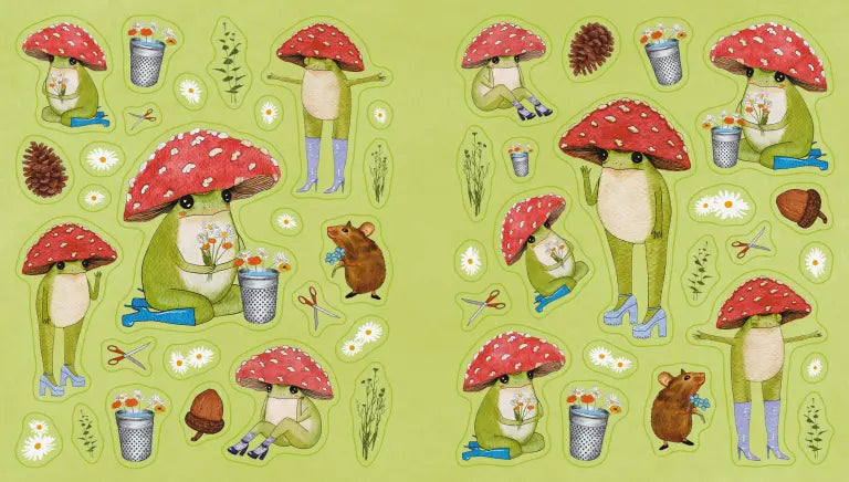 Meet The Little Frog, the adorable amphibian guide who’s hopped into the hearts of millions around the world. With friendly encouragement, sheer charisma, and a flair for fabulous footwear, the Little Frog is here to brighten your day, one sticker at a time.