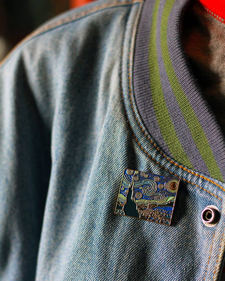 The Starry Night Enamel Pin