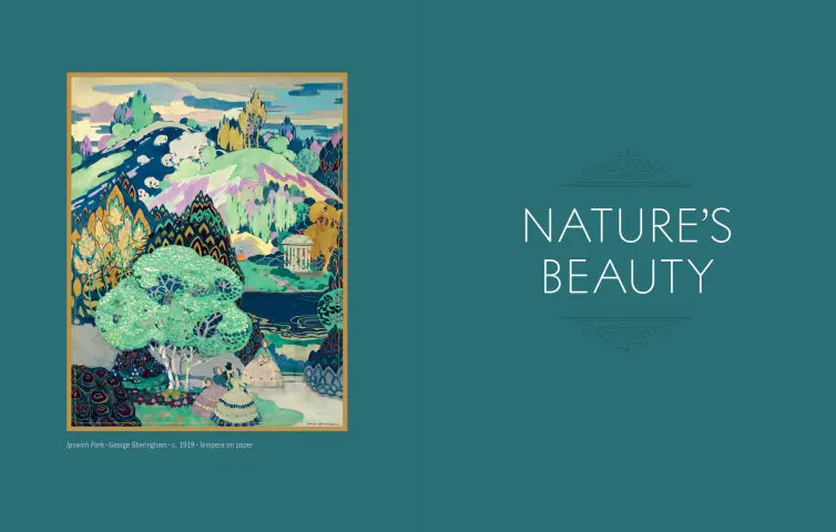 Experience the fascinating world of art like never before with these stickers of beautiful pieces from throughout history.
Organized by 13 chapters (Frills and Fringe; Heaps of Hats; City Life), the book offers stickers featuring lesser-known works and the greats, such as Van Gogh's Almond Blossom, Vermeer's Girl with a Pearl Earring, Cassatt's Mother and Child, Van Eyck's The Arnolfini Portrait, Hokusai's The Great Wave, and so many more. Accompanying each image is a caption that details the artist,