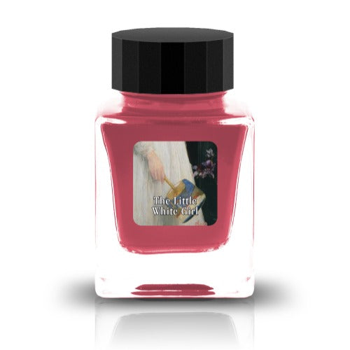 The Little White Girl Ink
The Respect Collection pays homage to artistic masterpieces with inks that display the vibrant colors found in these artworks. These inks are also a part of the Crystal Line which has been produced specifically for glass pens.
Art work reference: The Little White Girl (Symphony in White, No. 2), 1864-65 by James McNeill Whistler.
RGB: 249, 169, 169
Pink
30ml
Glass Pen Only
