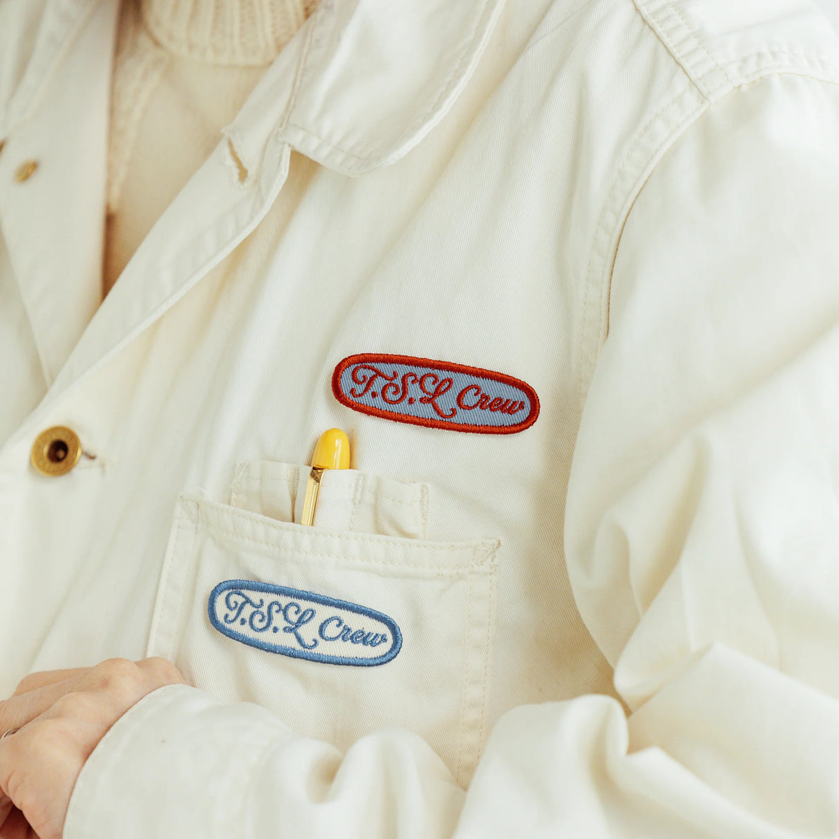 The SUPERIOR LABOR Patch -TSL Crew
TSL original patch. Perfect to decorate your bag, clothes, or journals!
Size: W 6.5×H 2cm
Canvas Products
Painted areas may be affected by friction or water, which can cause color transfer. Please handle with care.