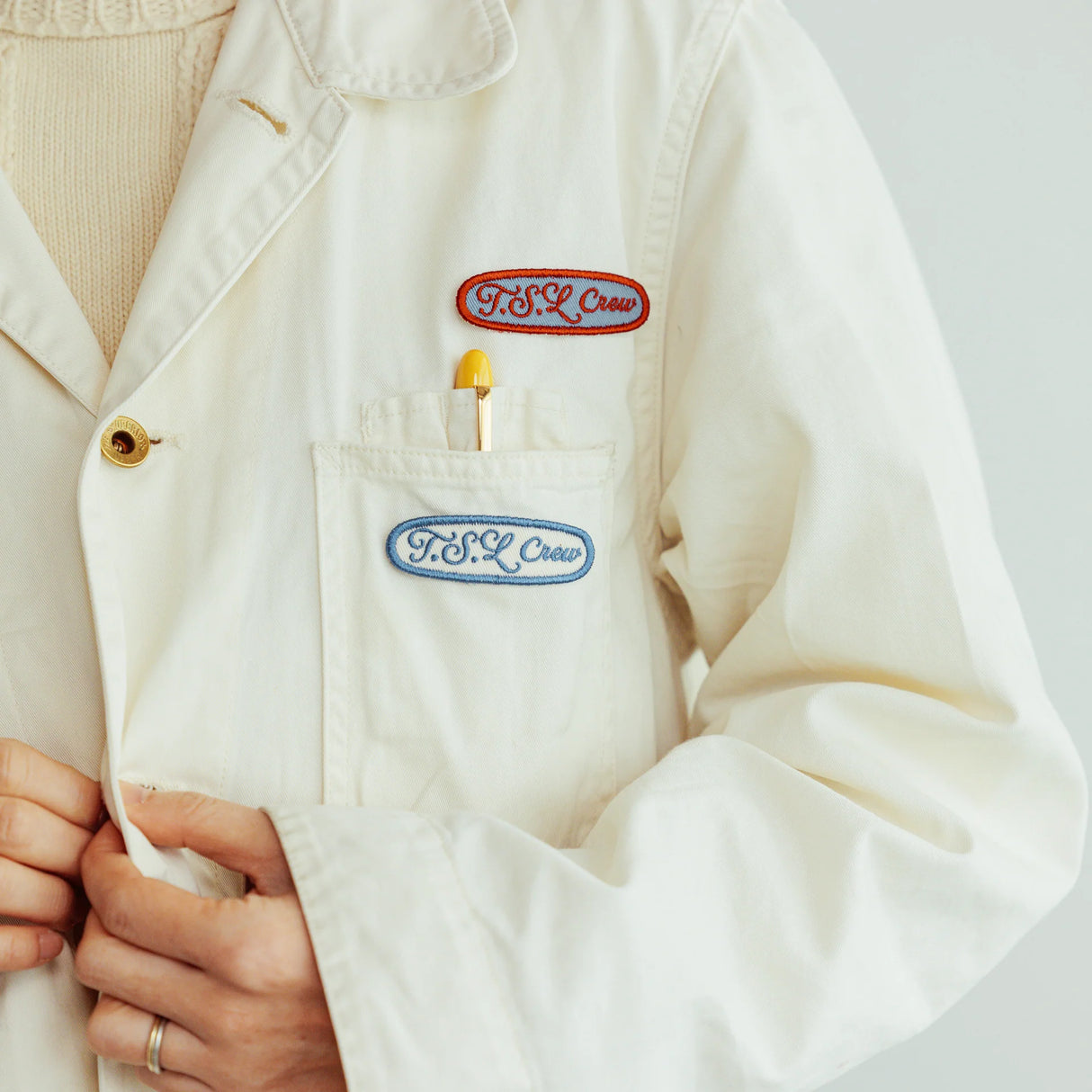 The SUPERIOR LABOR Patch -TSL Crew
TSL original patch. Perfect to decorate your bag, clothes, or journals!
Size: W 6.5×H 2cm
Canvas Products
Painted areas may be affected by friction or water, which can cause color transfer. Please handle with care.