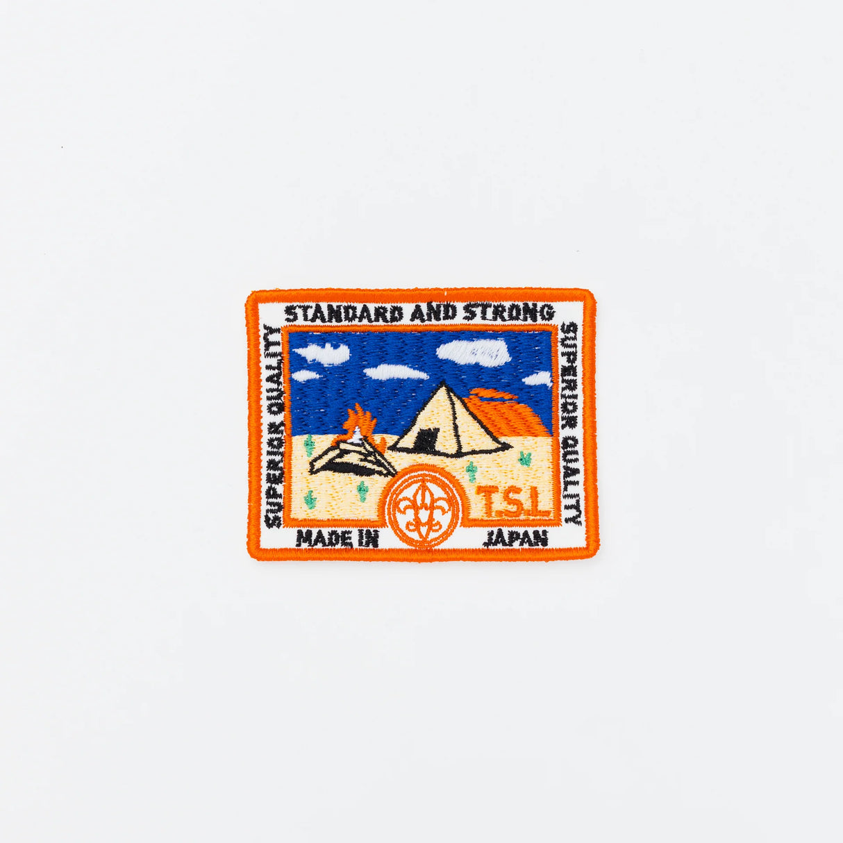 The SUPERIOR LABOR Patch - Tent
TSL original patch. Perfect to decorate your bag, clothes, or journals!
Size: W8×H6.4cm
Canvas Products
Painted areas may be affected by friction or water, which can cause color transfer. Please handle with care.
Includes 1 Patch
