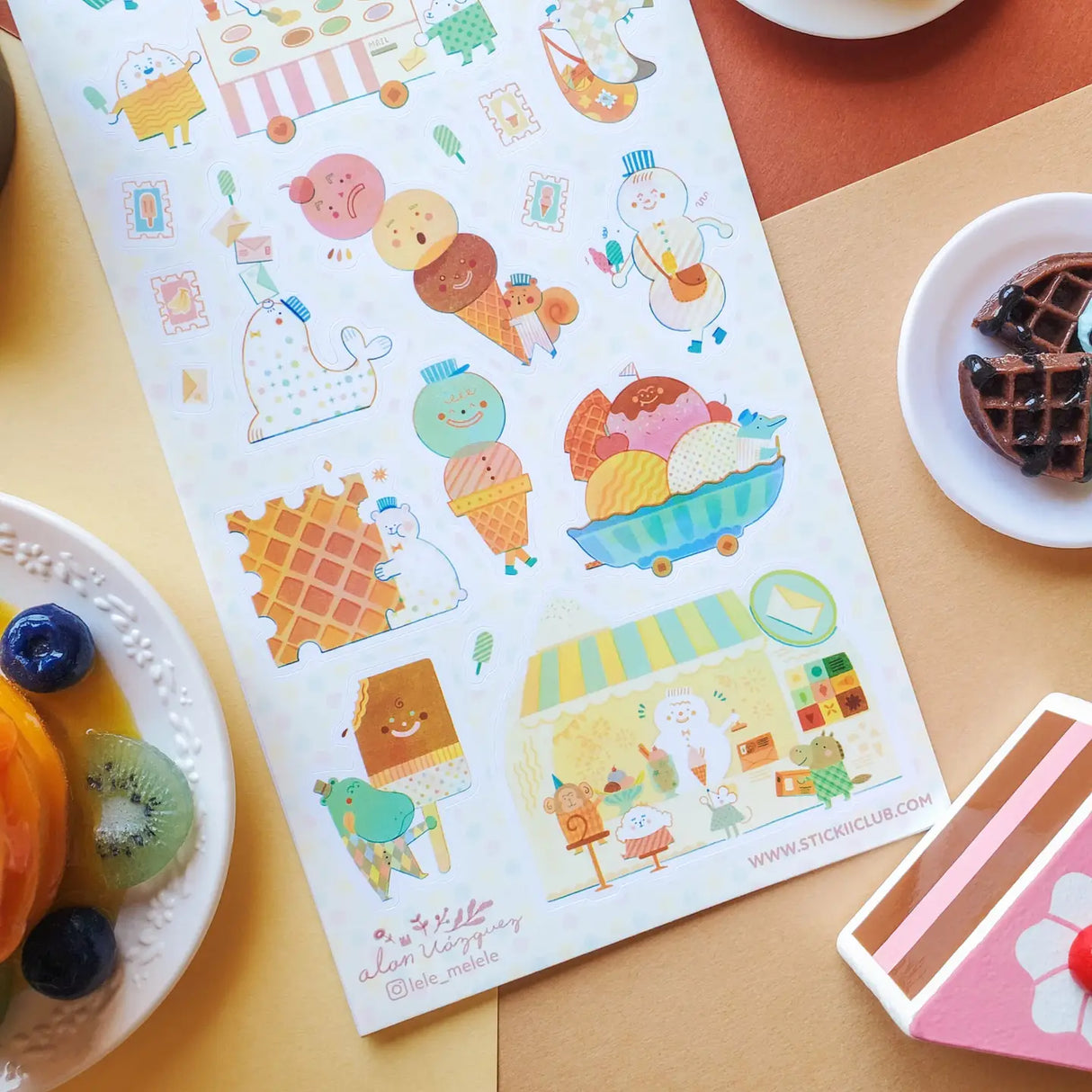 STICKII The Sweet Post Sticker Sheet