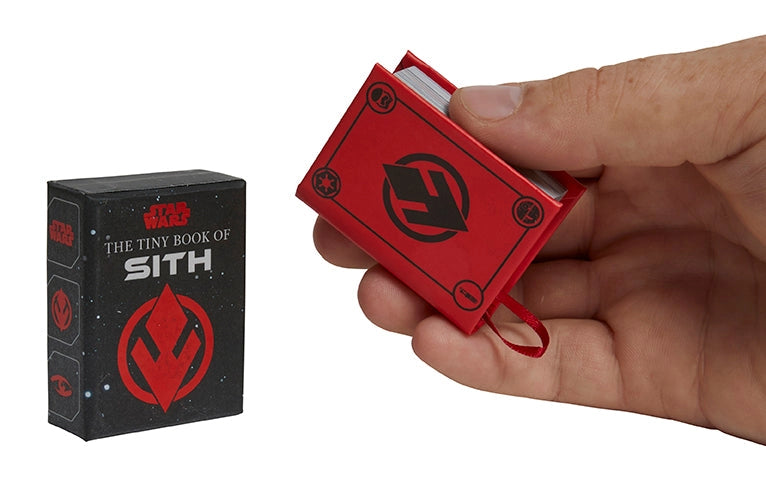 This book compiles the knowledge behind the most powerful disciples of the Dark Side from every era of Star Wars, from Darth Maul, to Emperor Palpatine, Darth Vader, Kylo Ren, and beyond. Packed with dazzling art, this collectible series of tiny books—the perfect gift for any Star Wars fan.
· Hold Sith lore in the palm of your hand: A pocket-sized format makes this book the cutest addition to your Star Wars bookshelf. A cloth bookmark also lets you hang this tiny book as an ornament or keepsake.
· The per