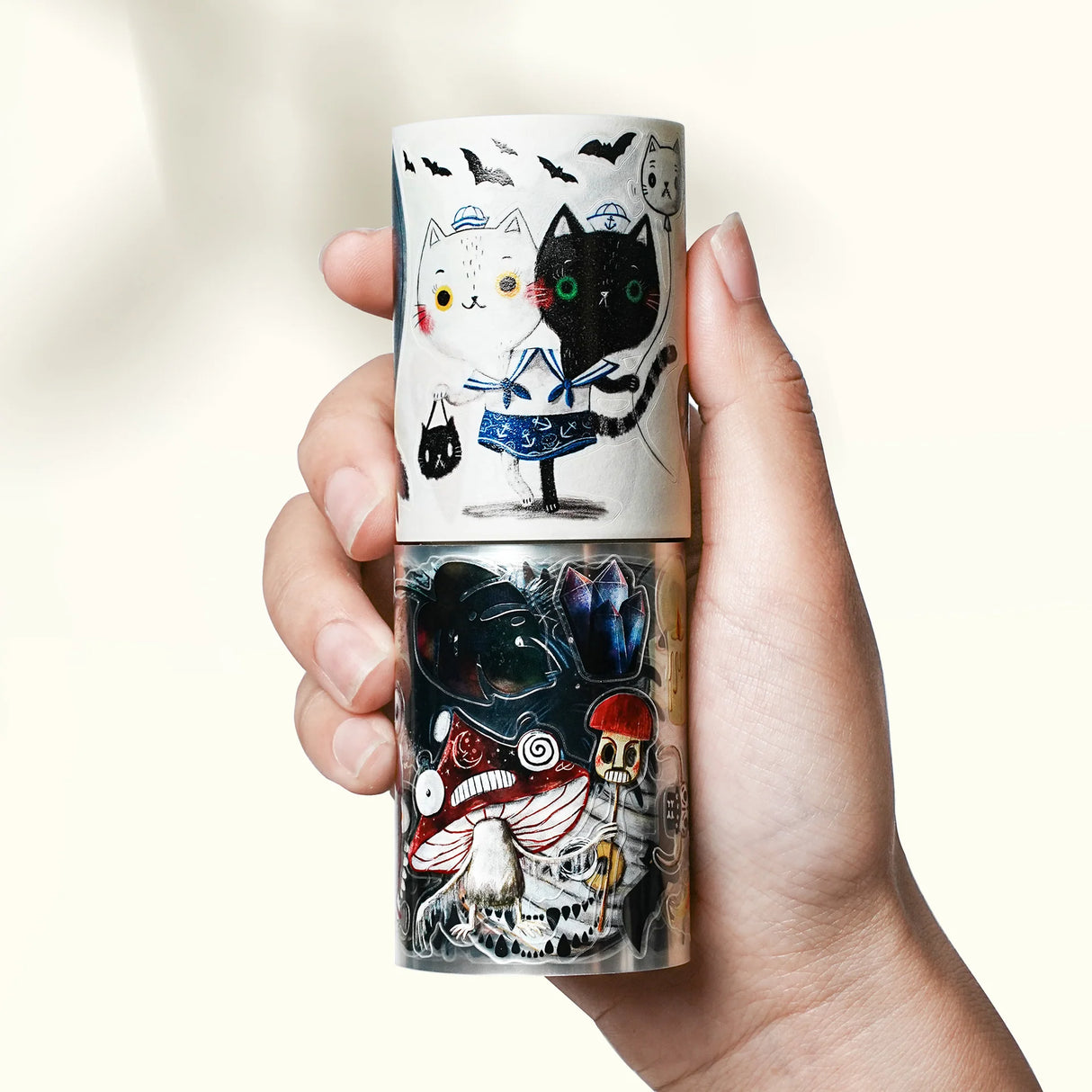 The Washi Tape Shop - Pre-cut Midnight Monsters Wide PET Tape