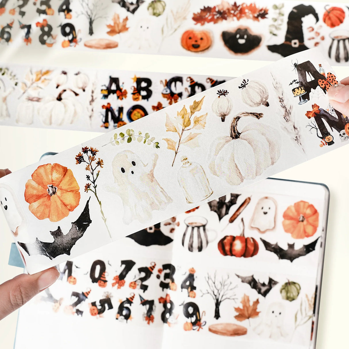 The Washi Tape Shop - Pre-cut Ghostly Goodies Wide PET Tape