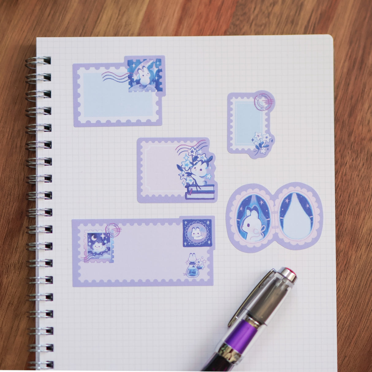 Thousand Skies Paper Roll Labels (Kiss Cut) - Star Bouquet