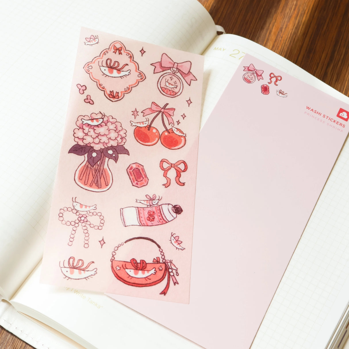 Cute decorative stickers for your journal and stationery collection!
Sticker Sheet: 6 x 3 inches
Sticker Sheet Package: 7 x 3 inches