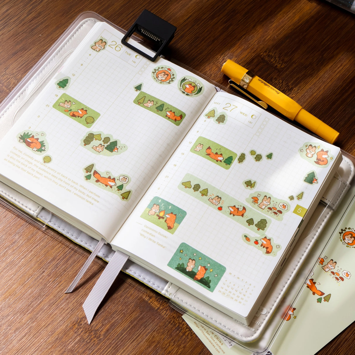 Cute decorative stickers for your journal and stationery collection!
Sticker Sheet: 6 x 3 inches
Sticker Sheet Package: 7 x 3 inches