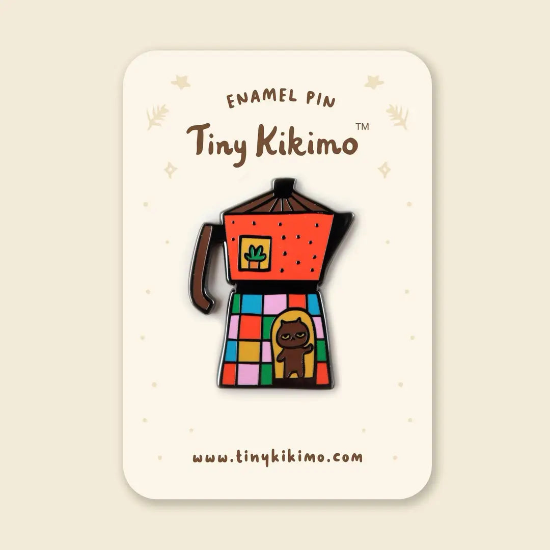 Hard enamel accessory made of metal with enamel coating and rubber clutch backing. Suitable for decoration on bags, jackets, and hats.
Approx. 1 in.