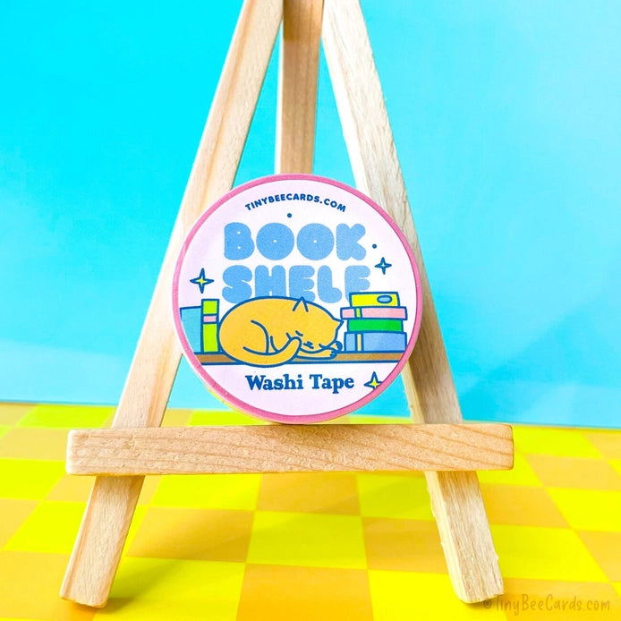 Tiny Bee Cards Bookshelf Washi Tape