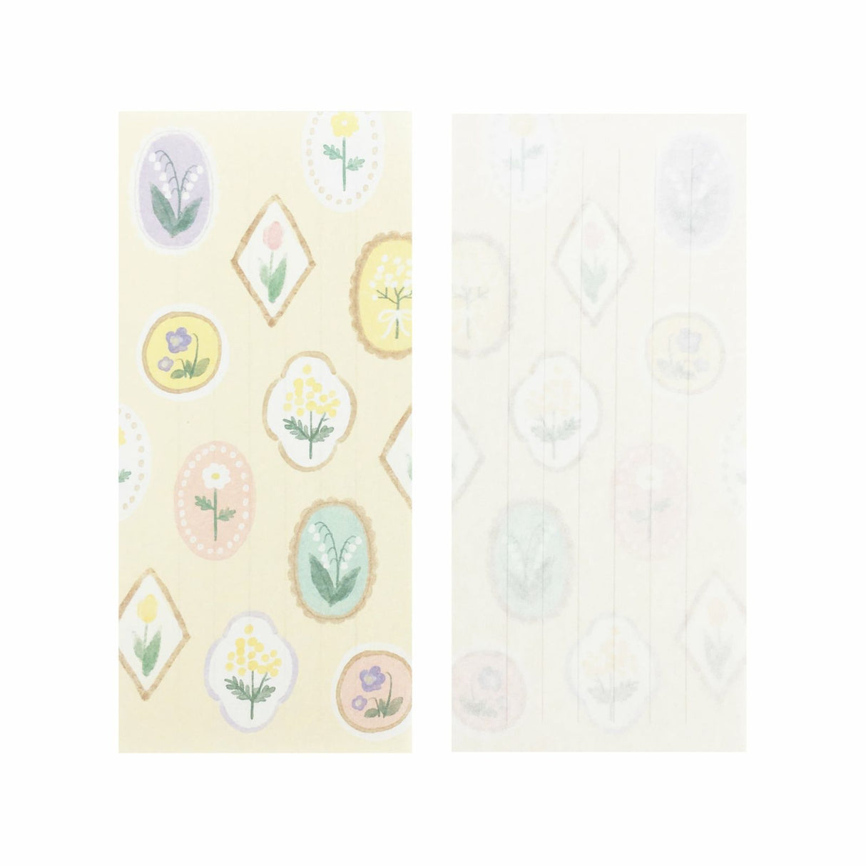 Broche de flores con letras de hoy