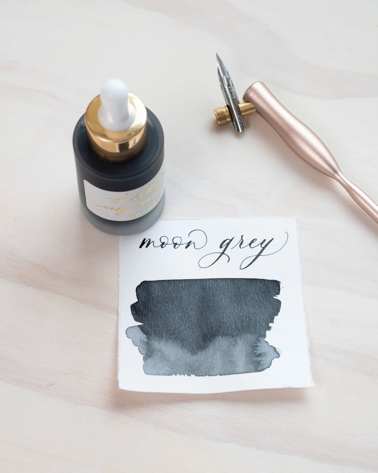 Tom's Studio - Calligraphy Ink - Moon Grey