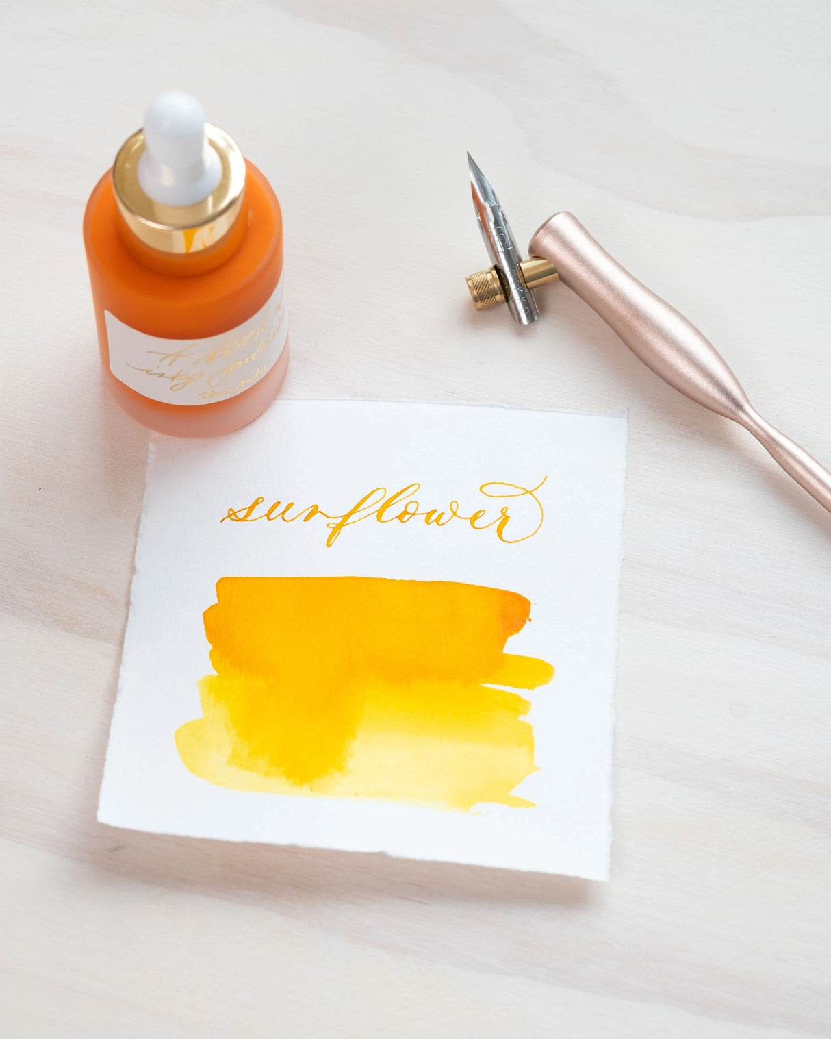 Tom's Studio - Calligraphy Ink - Sunflower