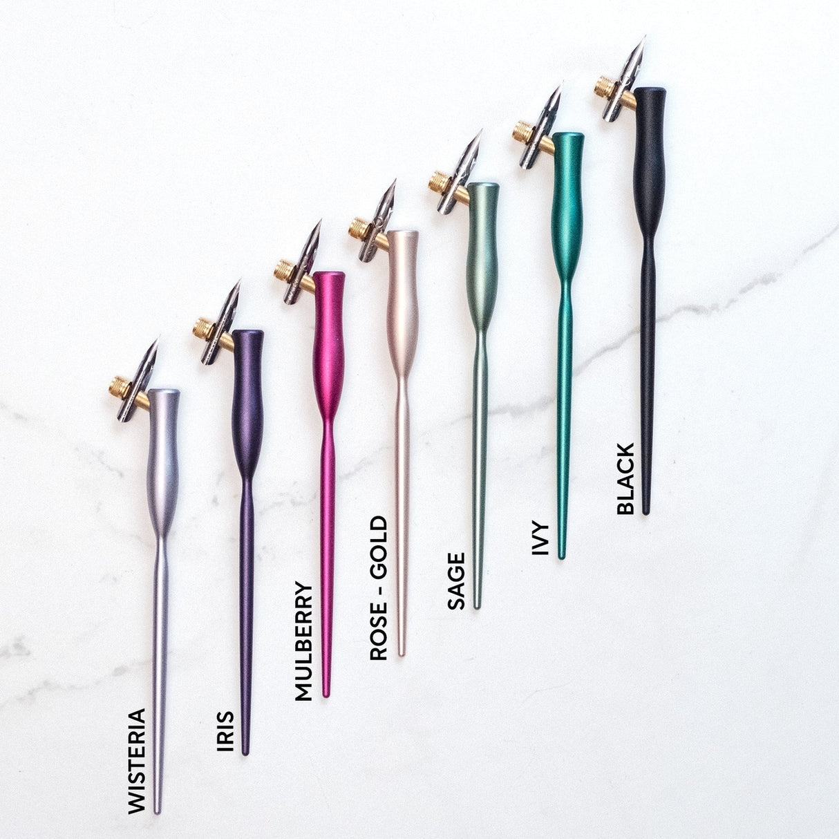 Tom's Studio - Flourish Calligraphy Pen - Oblique Lilac