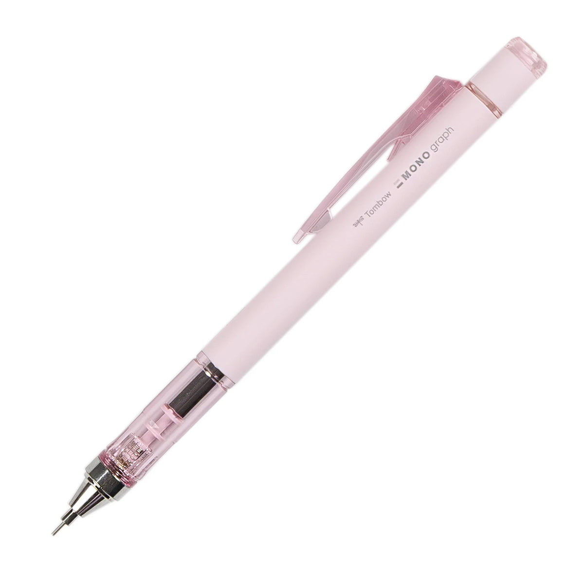 The MONO graph features a clear tip with drafting specifications to enable smooth, precise writing. It also has a long holder eraser and a mechanism that advances the lead when the pencil is shaken, making it a great asset in learning and testing scenarios. It has also won the 2014 Good Design Award and the 2016 reddot design award.