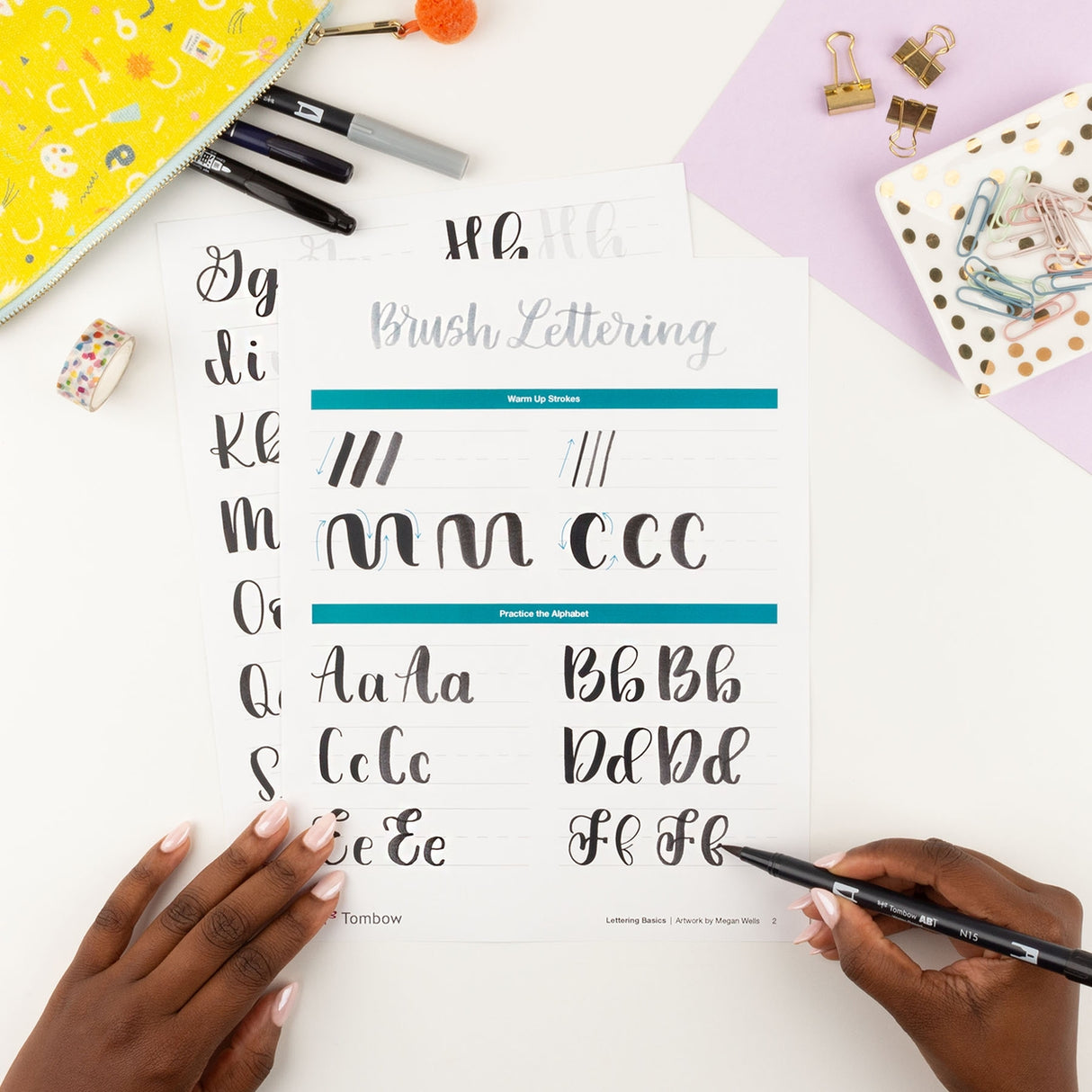 Tombow Lettering Basics Set