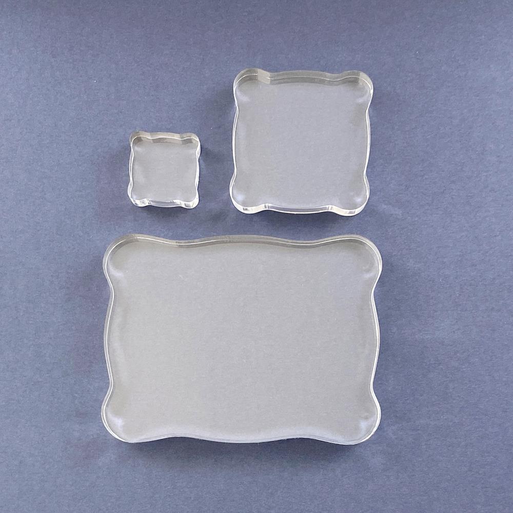 Tonic Studios Acrylic Stamping Blocks 3/pack