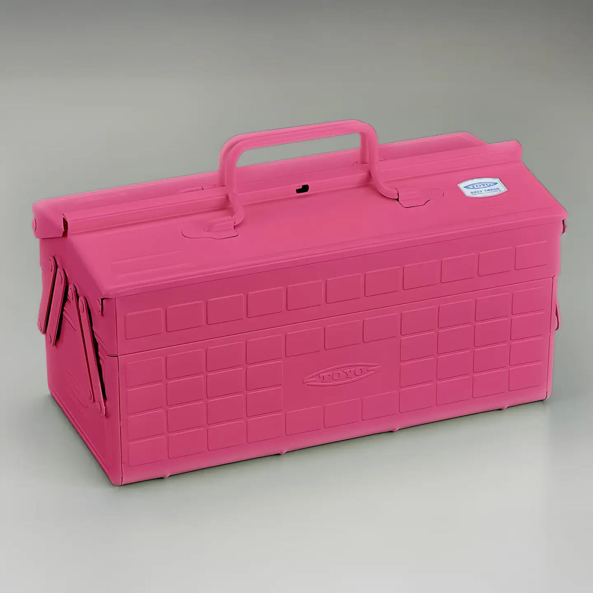 Toyo Steel Cantilever Toolbox ST-350 Shocking Pink