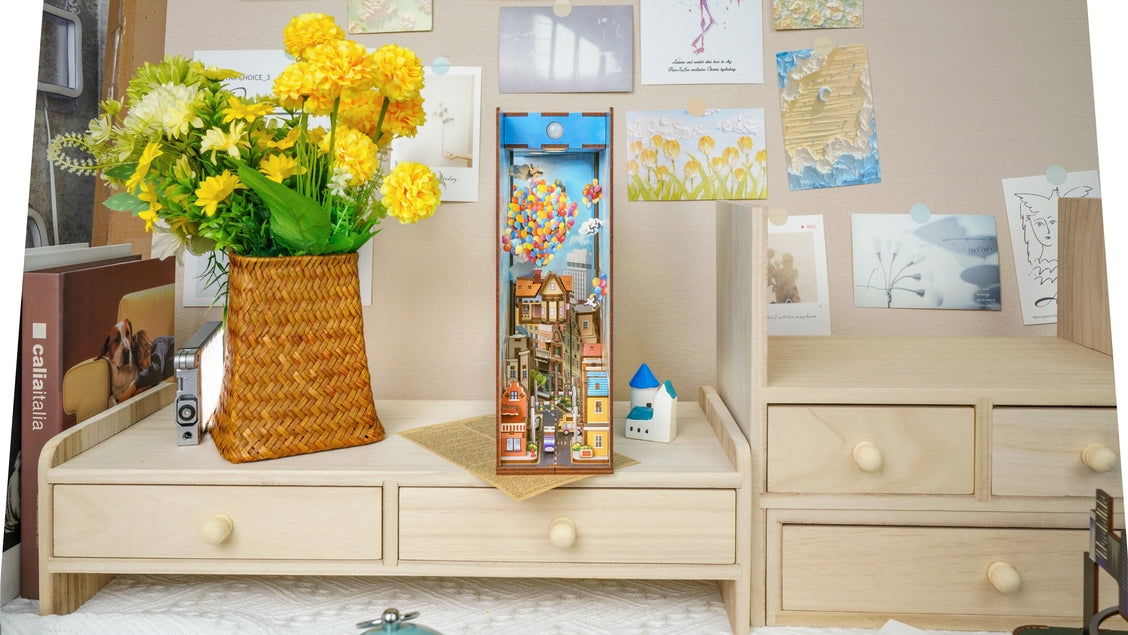 Kit Book Nook de Viaje con el Viento