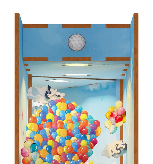 Up Travel with the Wind Book Nook Kit