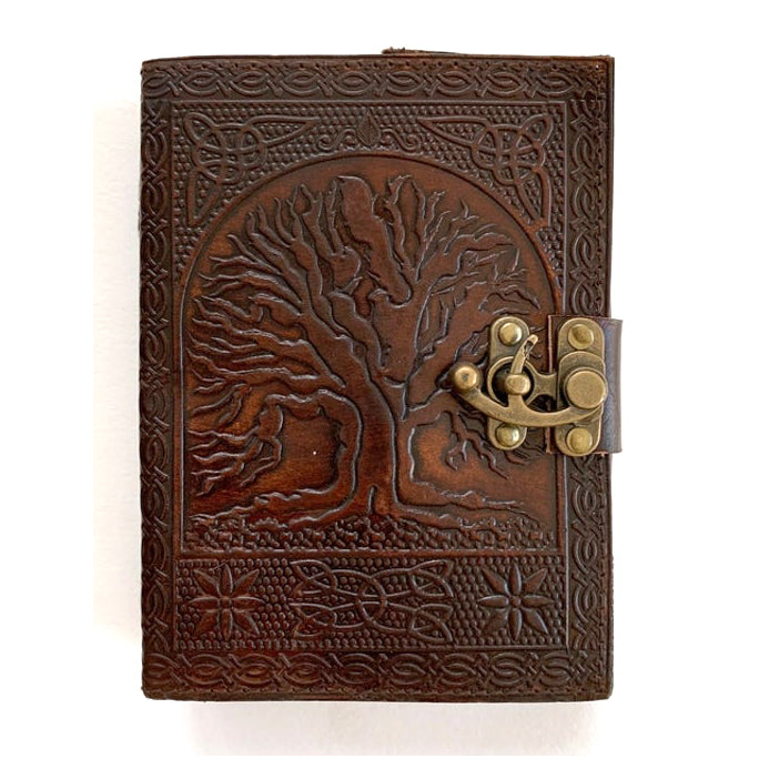Tree of Life Leather Journal 4X5