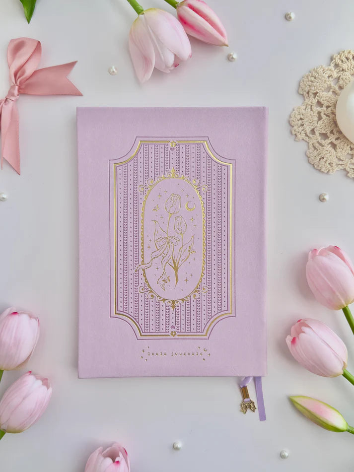 leelajournals Tulip Spell Book - Rapunzel A5 TRP Grid Notebook