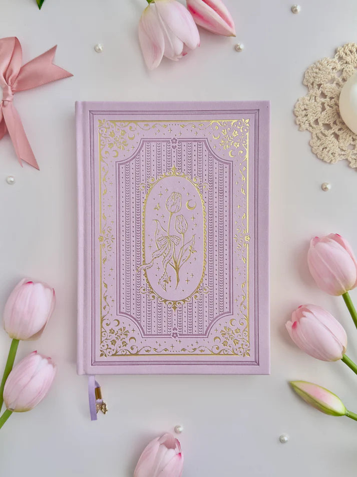 leelajournals Tulip Spell Book A5 Notebook - Rapunzel (Dotted, Lined)