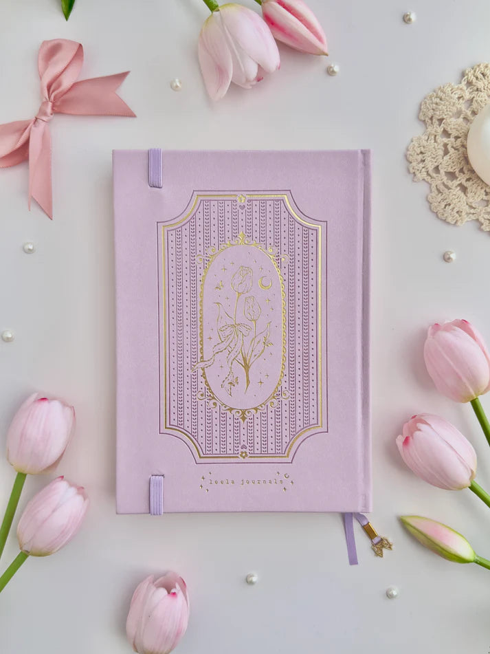 leelajournals Tulip Spell Book A5 Notebook - Rapunzel (Dotted, Lined)
