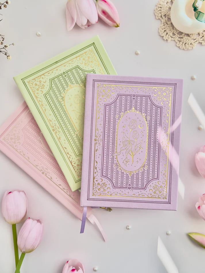 leelajournals Tulip Spell Book A5 Notebook - Rapunzel (Dotted, Lined)