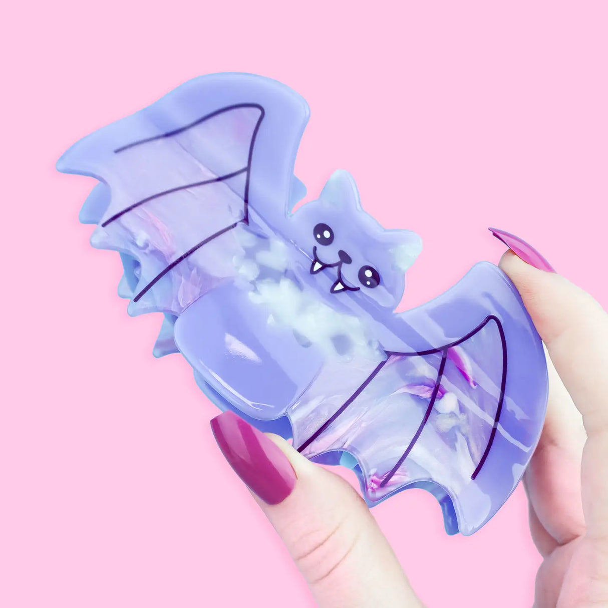 Turtle Soup Bat Pastel Hair Claw