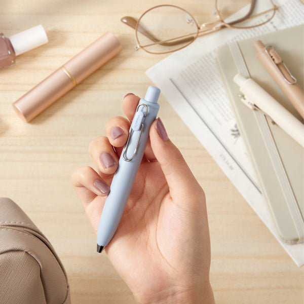 Bolígrafo de gel Uni-ball One P de 0,38 mm, color naranja mandarina