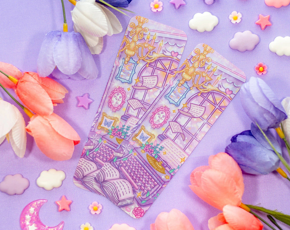Unicorn Eclipse - Pastel Academia Bookmark