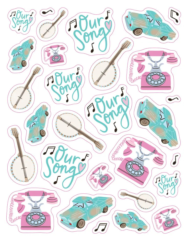 Unofficial Taylor Swift Eras (the Sticker Version)