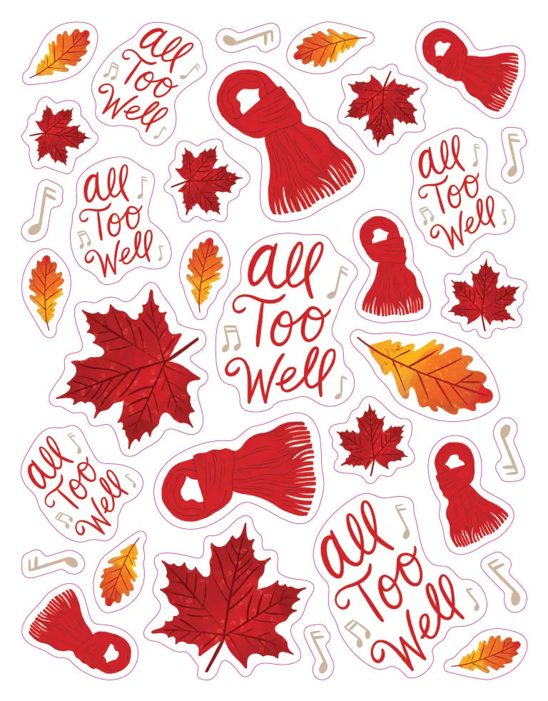 Unofficial Taylor Swift Eras (the Sticker Version)