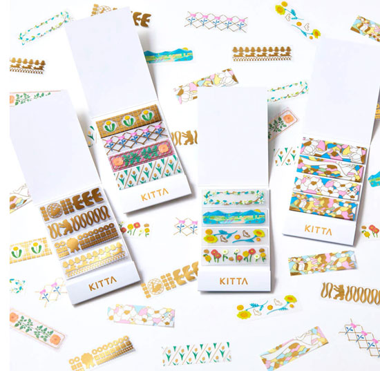 Piezas de cinta transparente KITTA