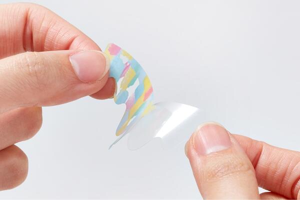 Piezas de cinta transparente KITTA