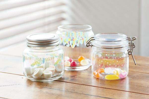 Piezas de cinta transparente KITTA