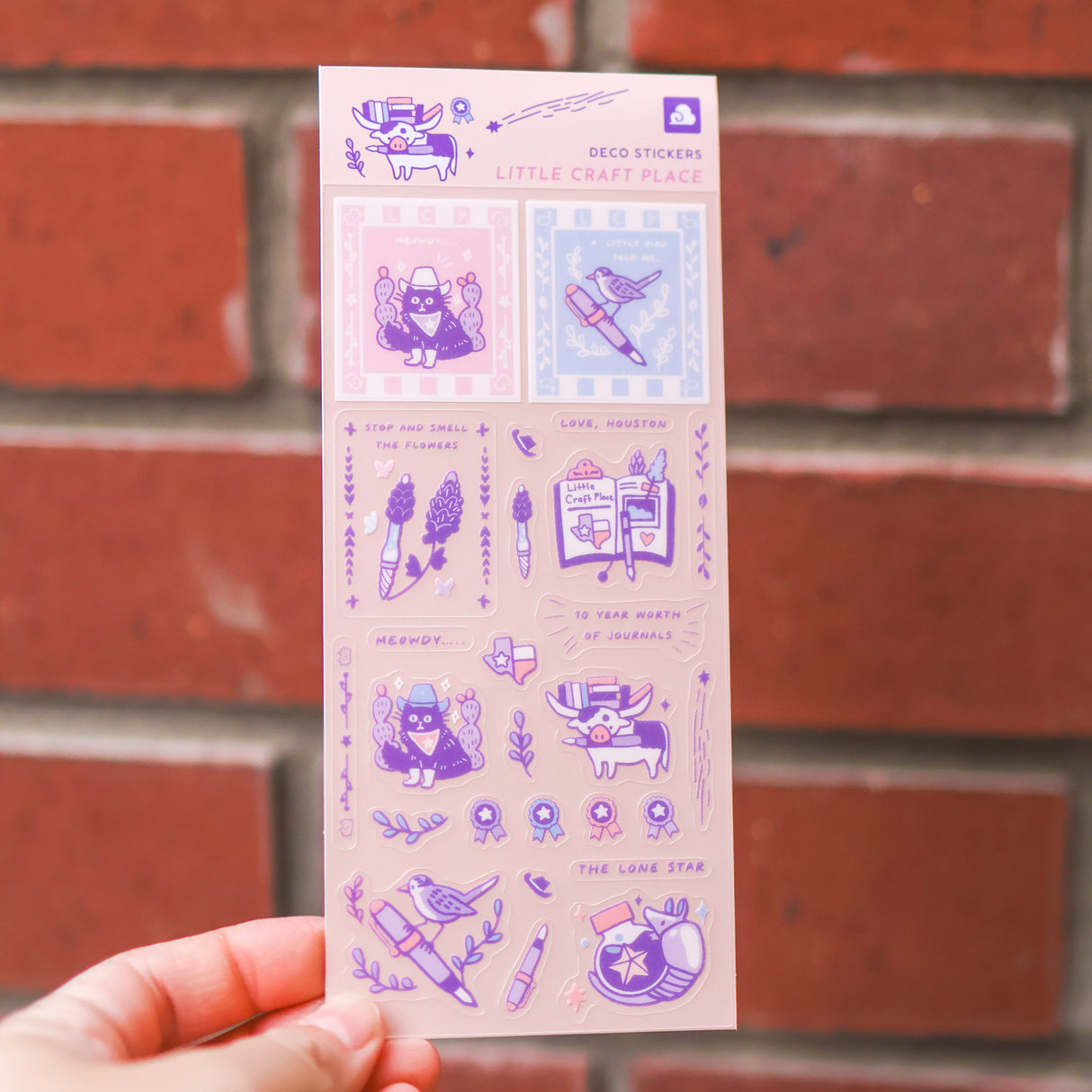 Thousand Skies x Little Craft Place Sticker Sheets