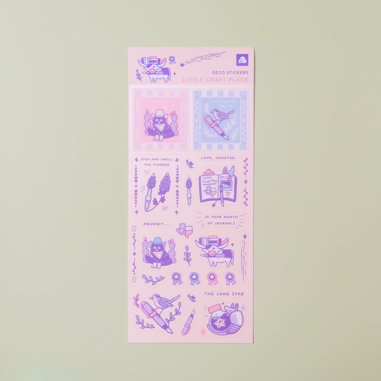 Thousand Skies x Little Craft Place Sticker Sheets