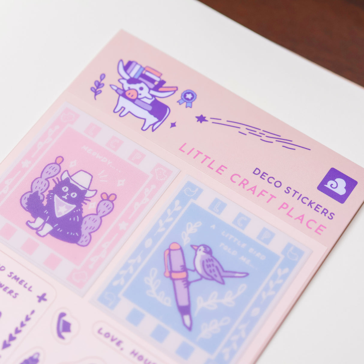 Thousand Skies x Little Craft Place Sticker Sheets