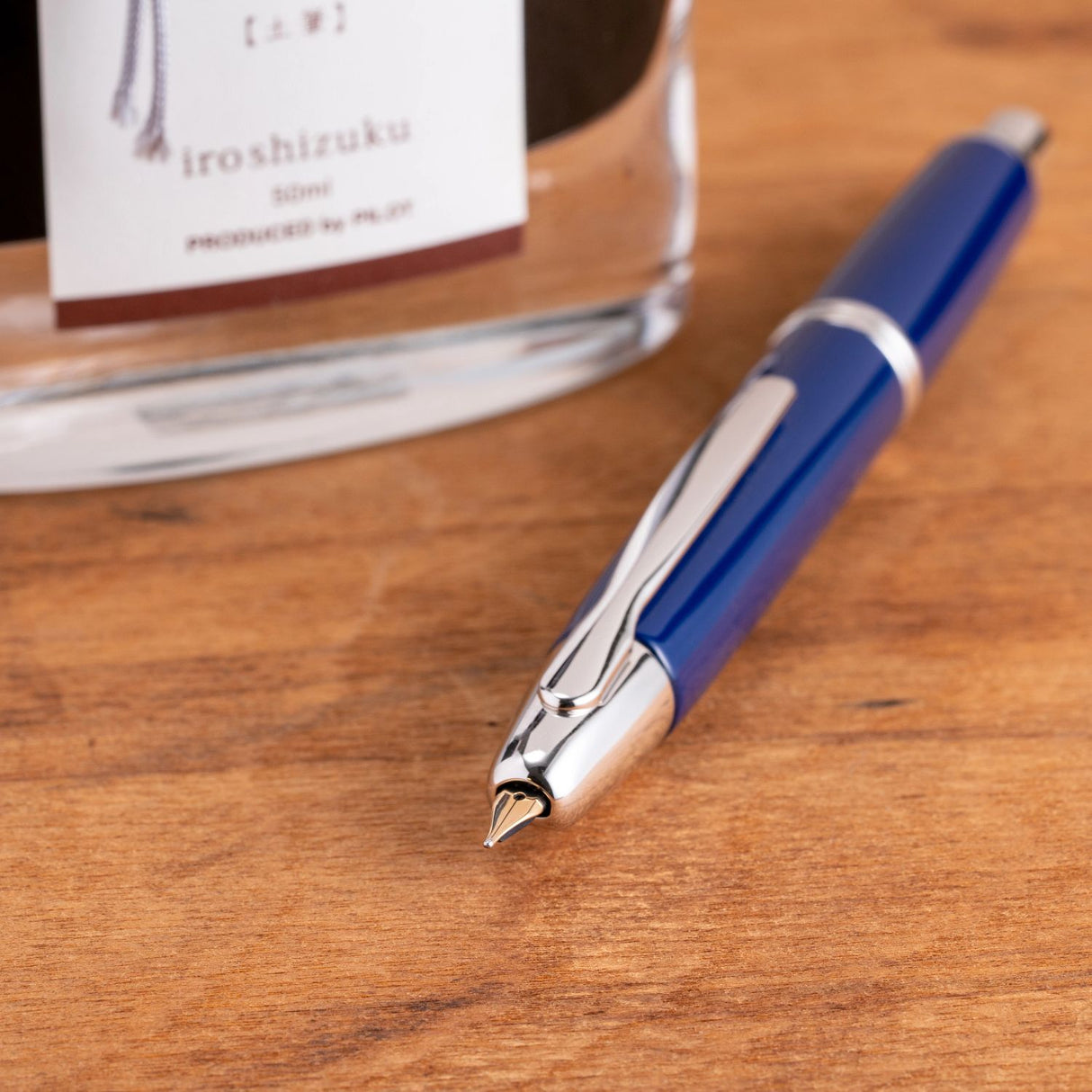 Pilot Vanishing Point Fountain Pen - Blue