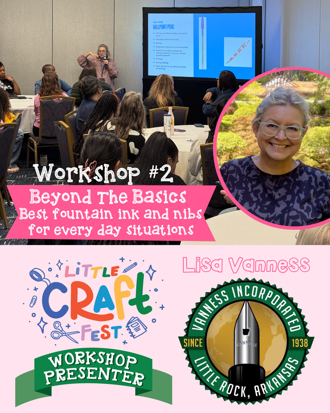 Beyond the basics - Best fountain ink and nibs for everyday situations with Lisa Vanness