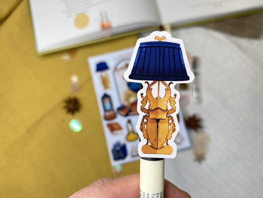 Hoja de calcomanías de la Academia Vintage