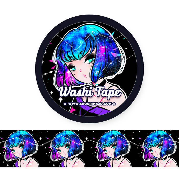 Spacehead Girl Washi Tape