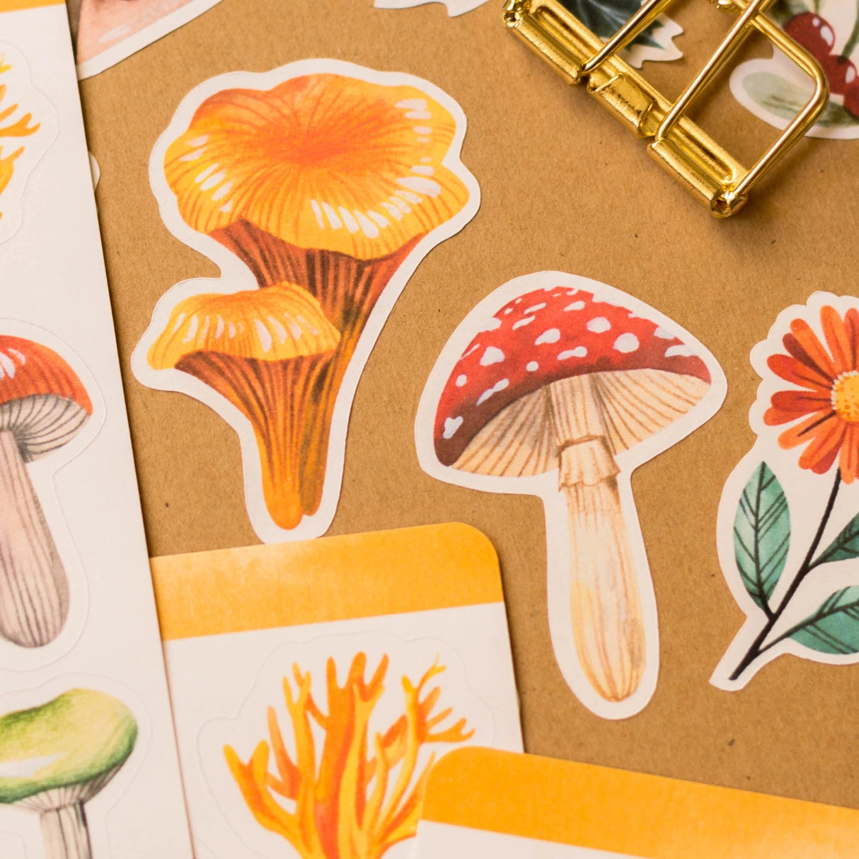 Wild Pencil Studio Sticker Sheet - Mushrooms