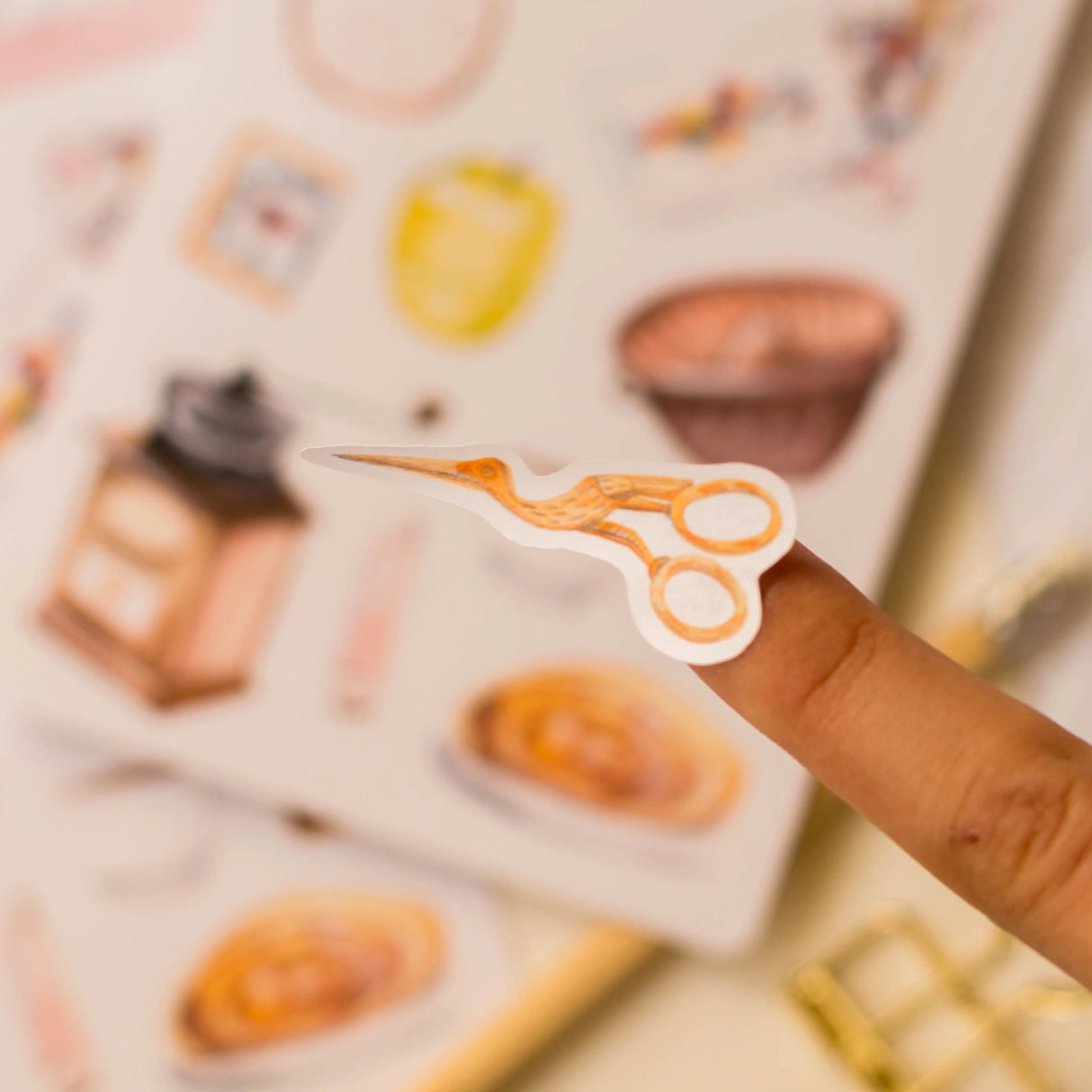 This paper sticker sheet has been designed with all summer lovers in mind! Perfect for your bullet journal, planner, snail mail or various other crafts. Designed from my original sketchbook illustrations, each made with love in Czech Republic.